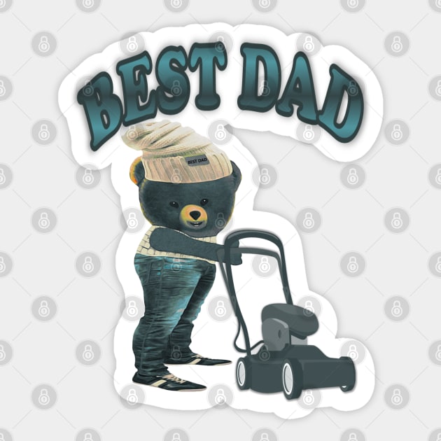 Father's Day. Best Dad Sticker by KC Morcom aka KCM Gems n Bling aka KCM Inspirations